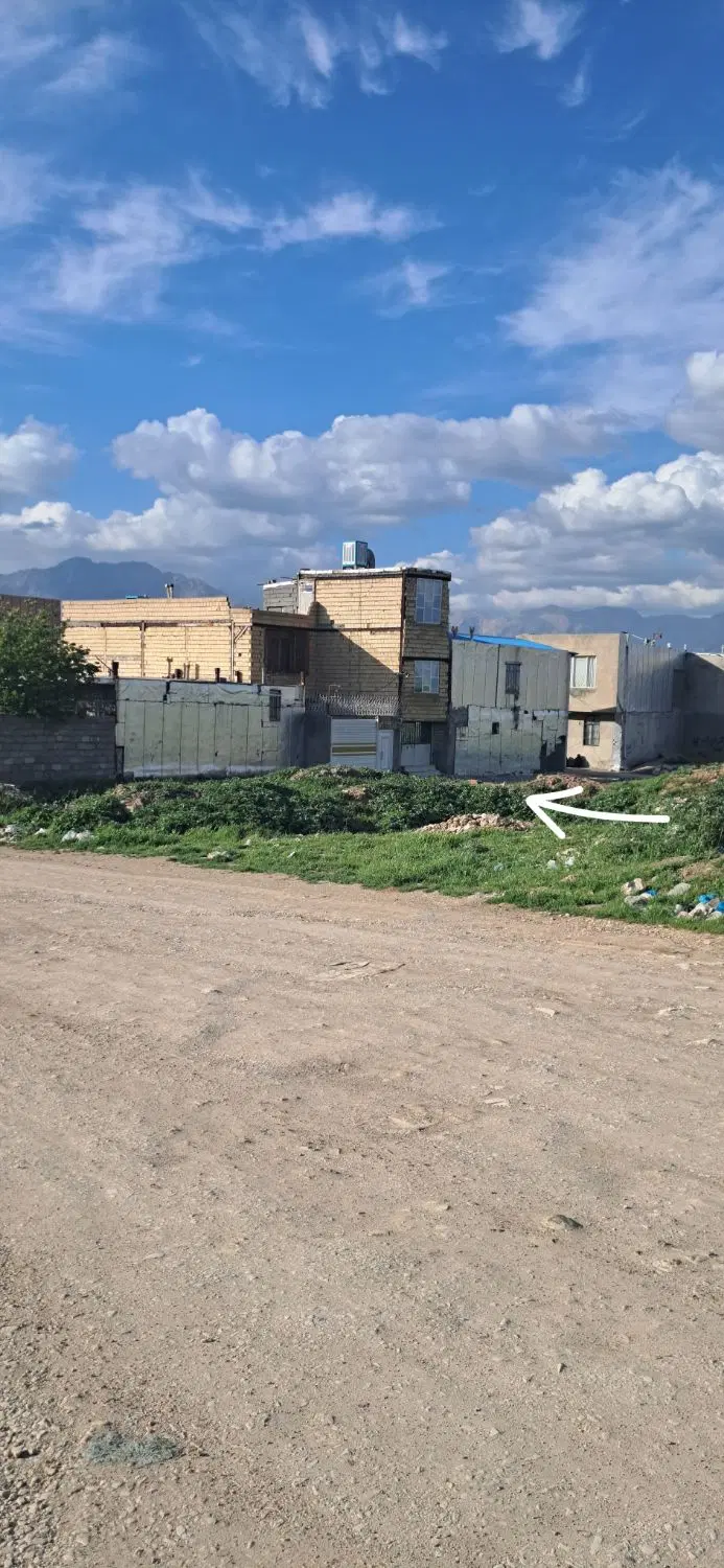 فروش  زمین مسکونی ۲ بر ابتدای شهرک صدف کهریز