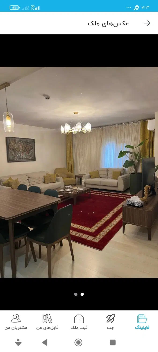 ۸۵ متر ۲ خواب سعادت آباد مناسب خانواده و مجرد
