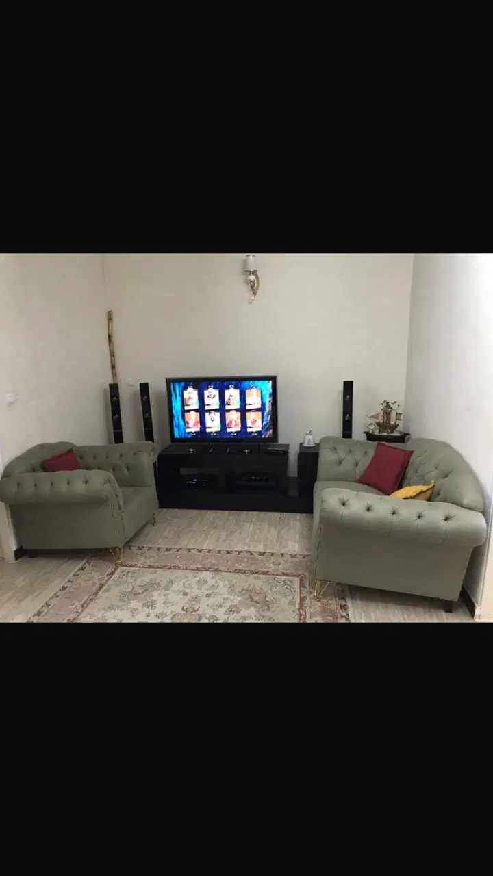 ۸۵ متر _ ۲ خواب _ فول امکانات _ رو بنما _ غرق نور