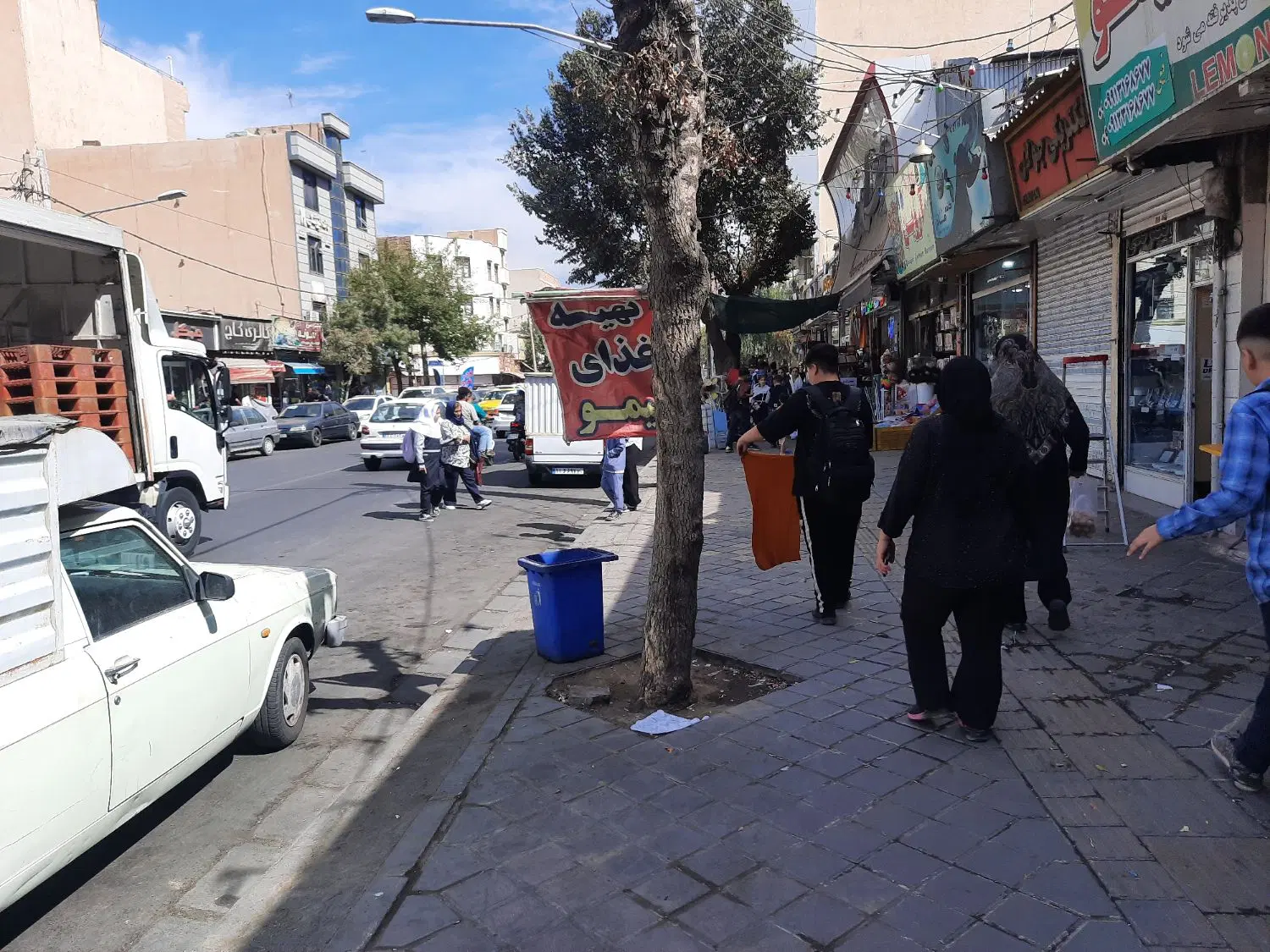 مغاز ۵۰ متر بحر خیابان اصلی ابراهیمی