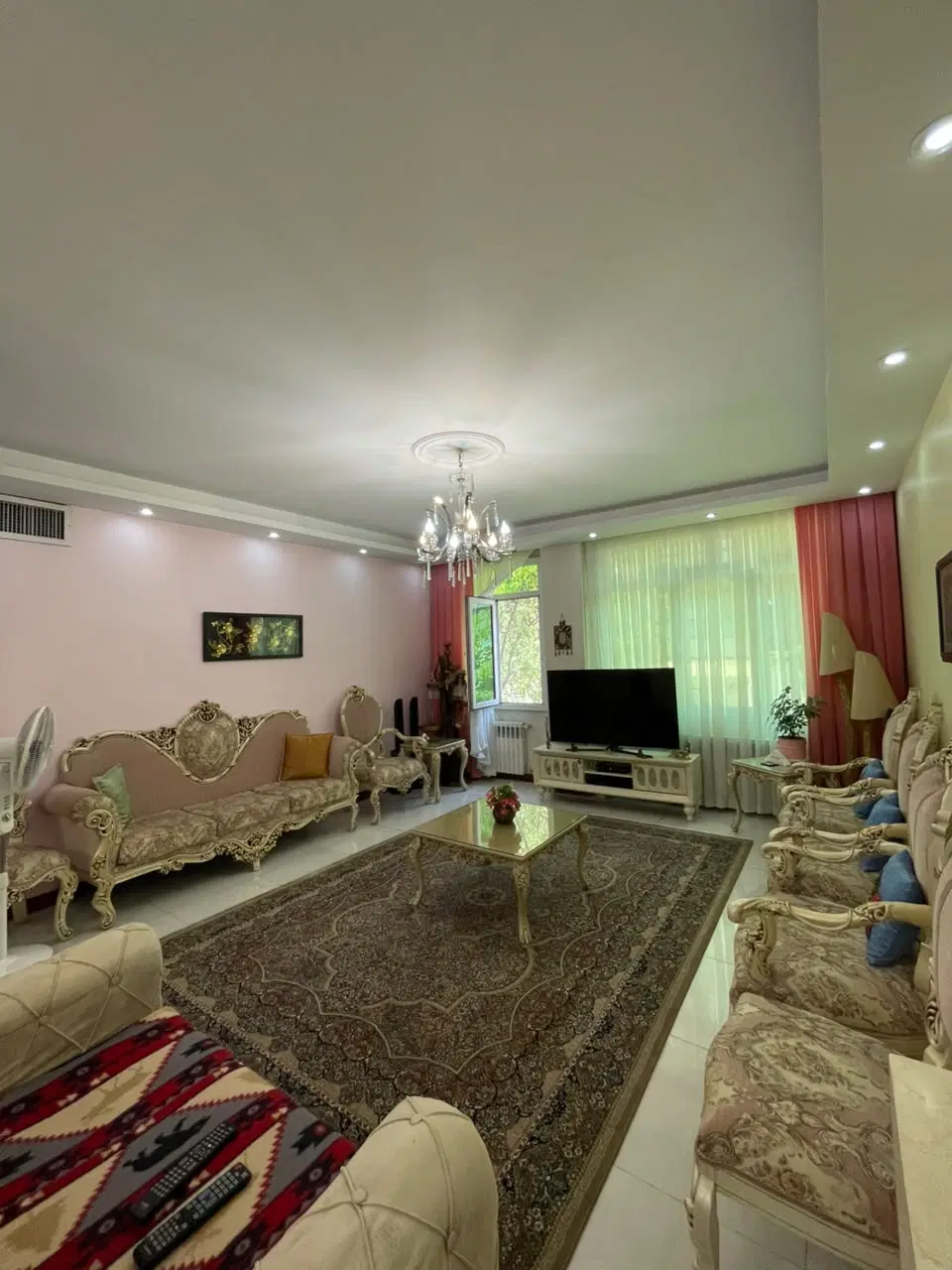 آپارتمان۸۵متر_فول امکانات_سالن پرده خو_سازمان شمال