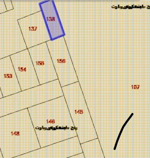 زمین جنوبی ۸۰درصد ۴روی پیلوت
