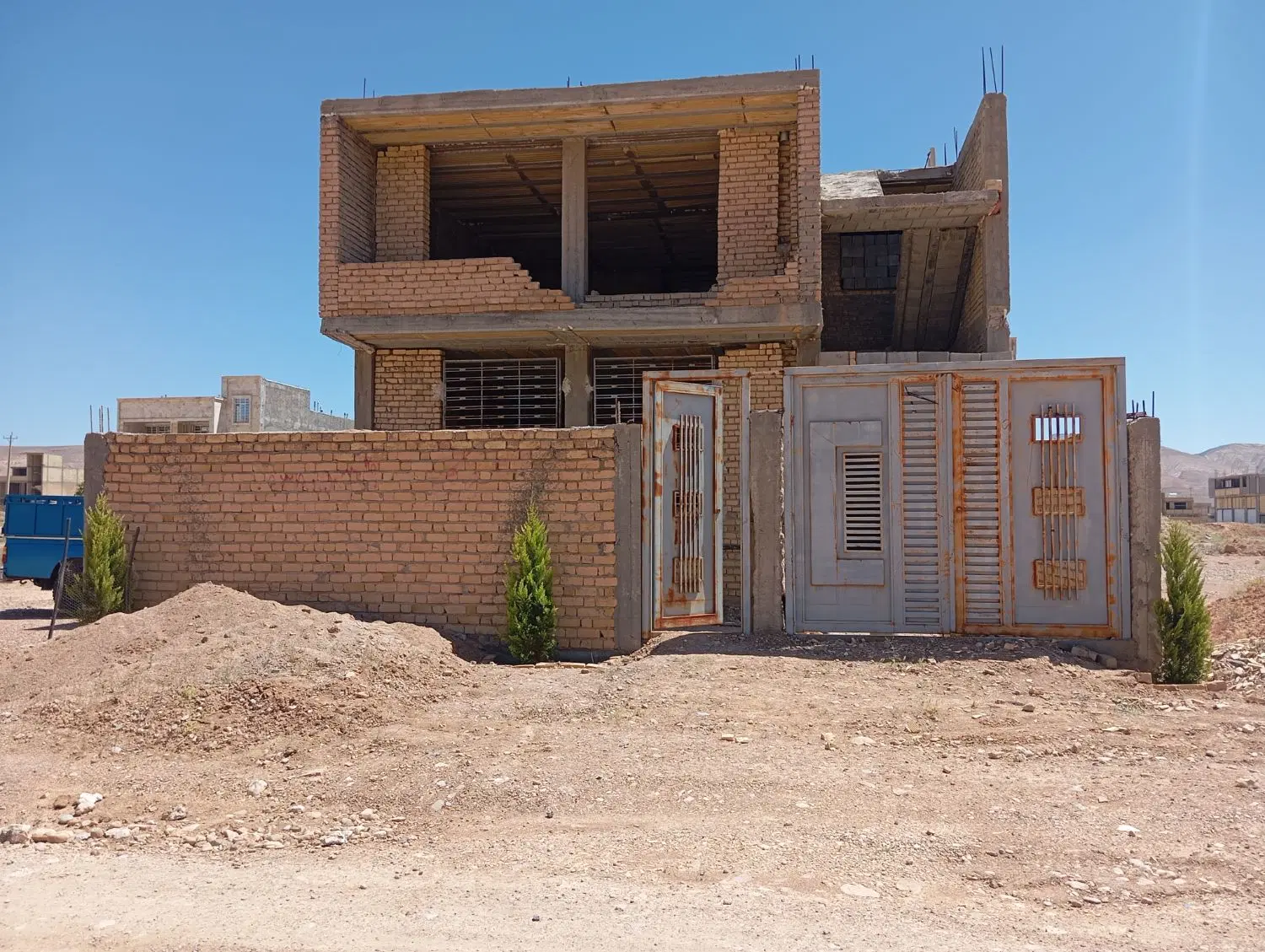 اسکلت گویم ۲۰۰متر ۲طبقه