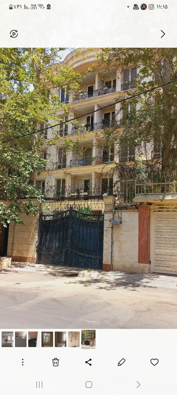 اجاره پاسداران گلستان ۱۴۵ سه خ ط سوم