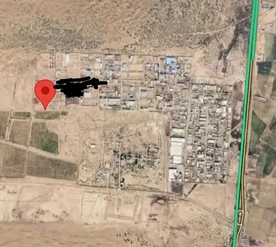 10000هزار متر زمین شهرک صنعتی اهواز 2