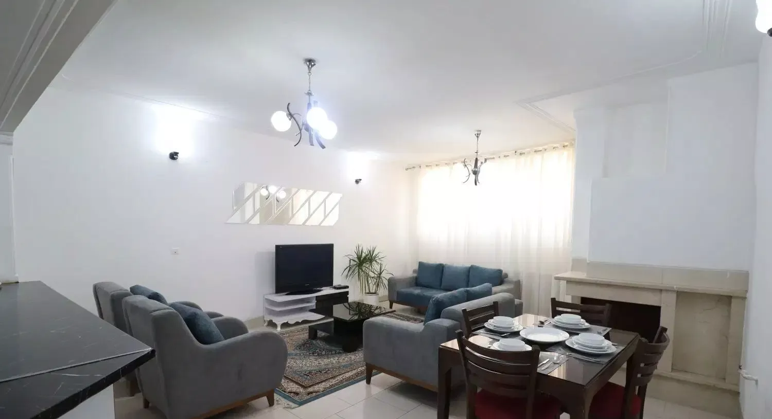 اجاره روزانه خانه مبله دو خوابه تمیز _ تاپ لوکیشن