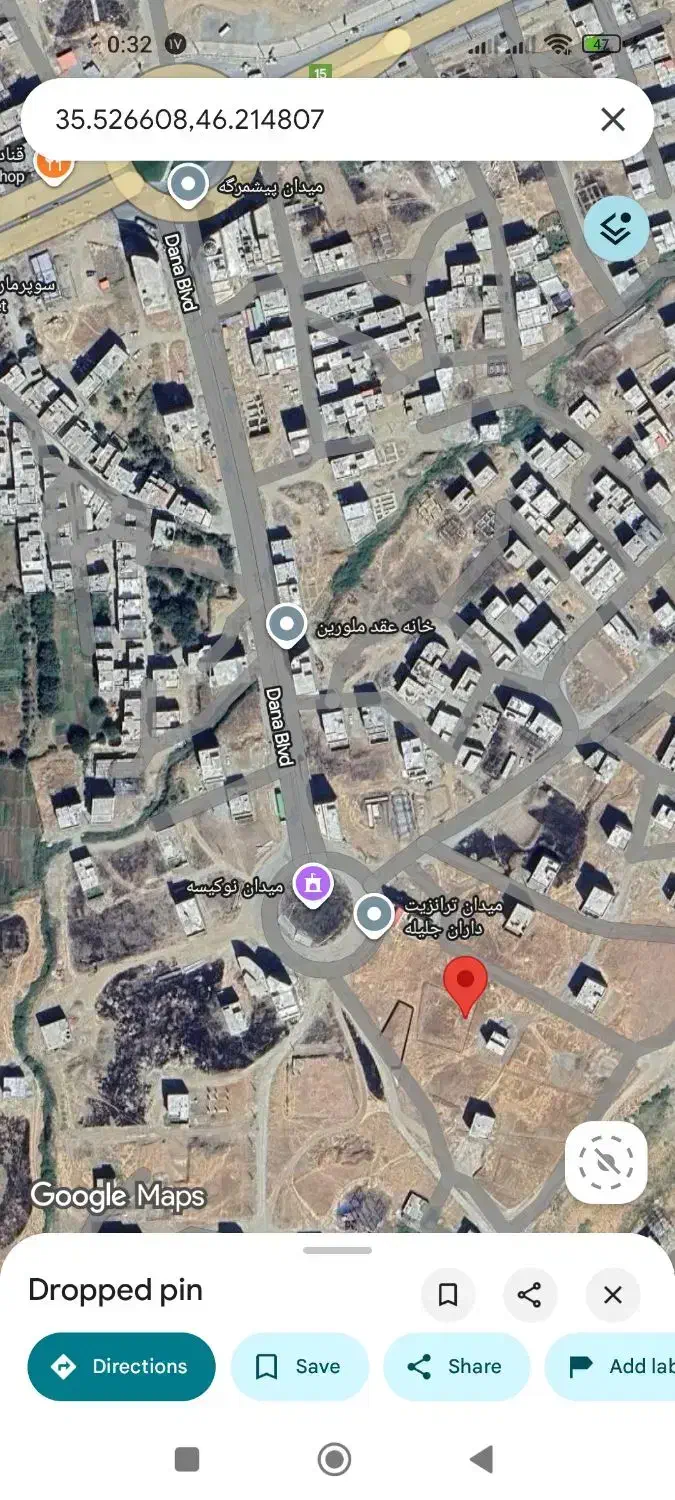 فروش زمین مسکونی بهترین موقعیت