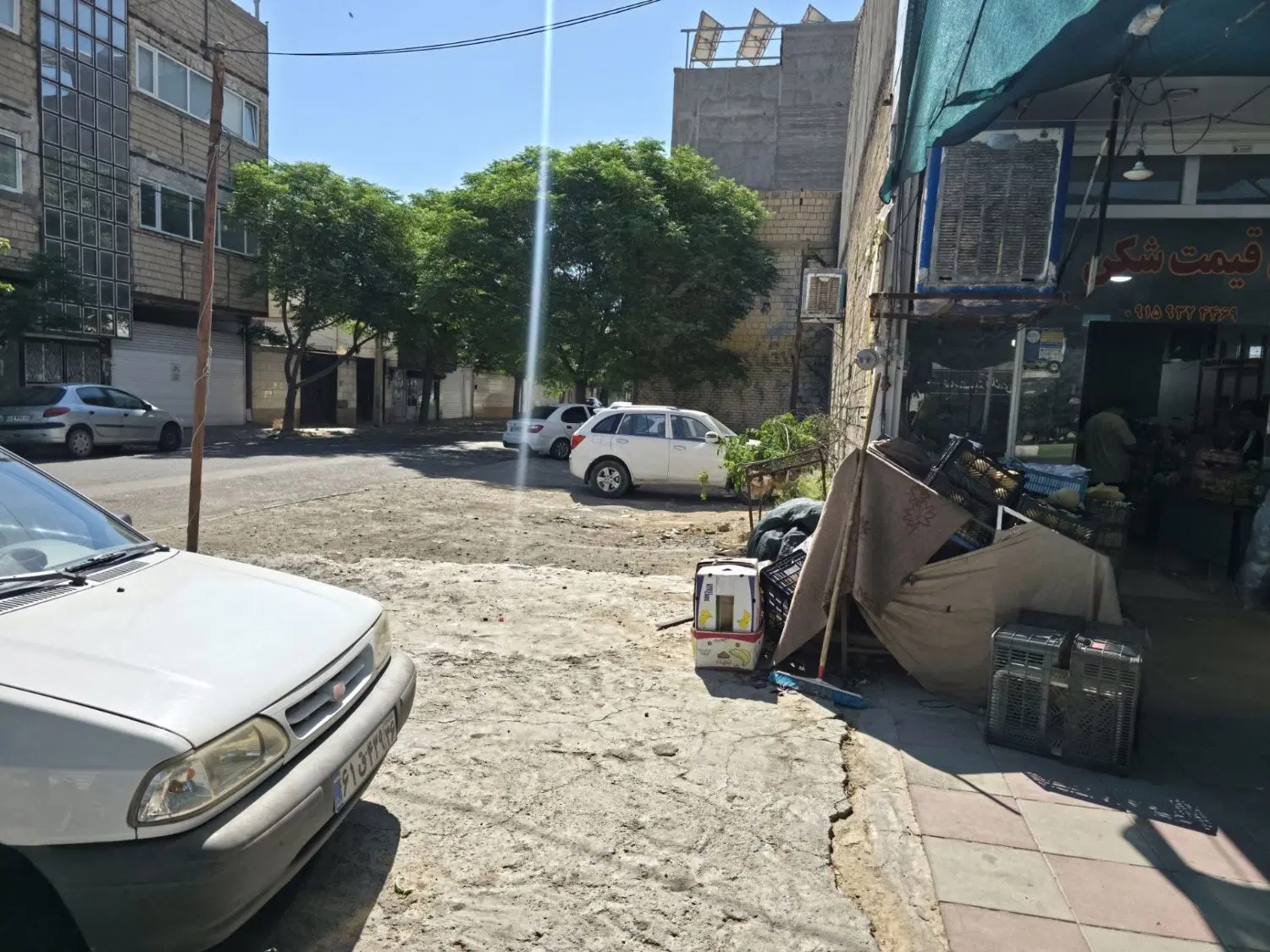 زمین دو نبش حاشیه اصلی جانبازان کاشمر سند ملکی