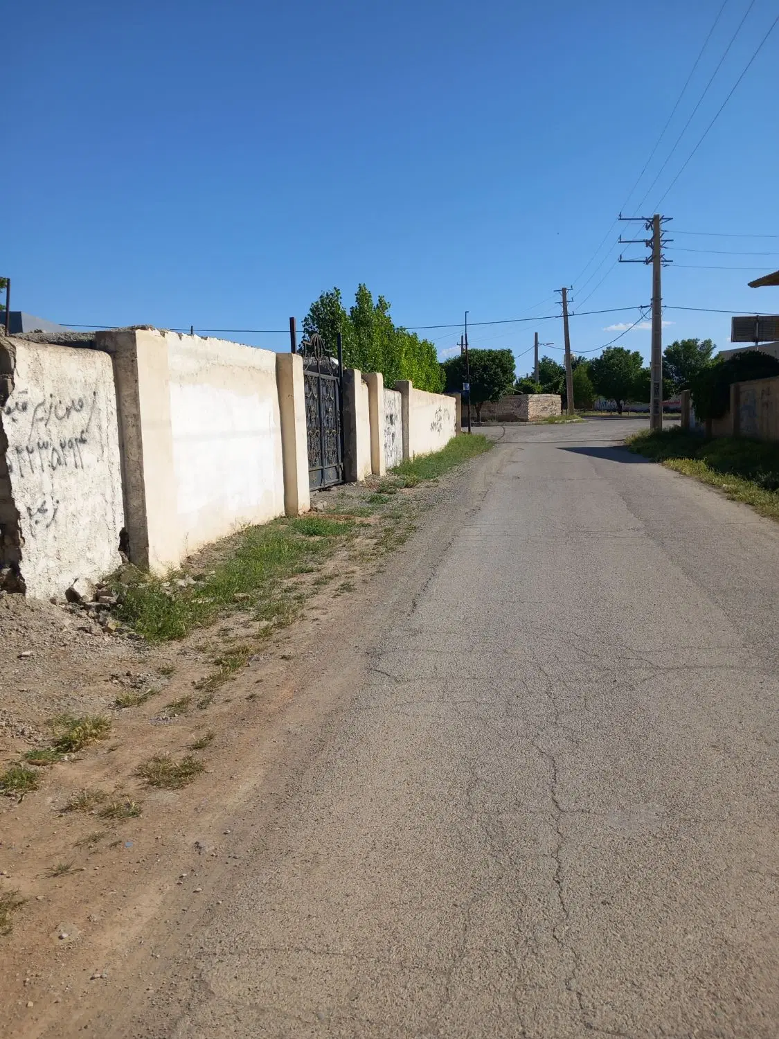 زمین شهرکی زعفرانیه تهاتر با طلا گرمی 19میلیون
