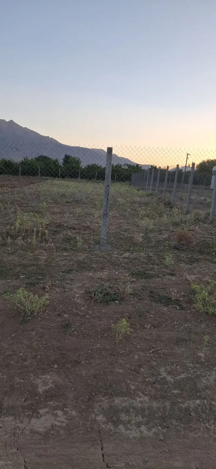زمین باغی با فنس هفشجان