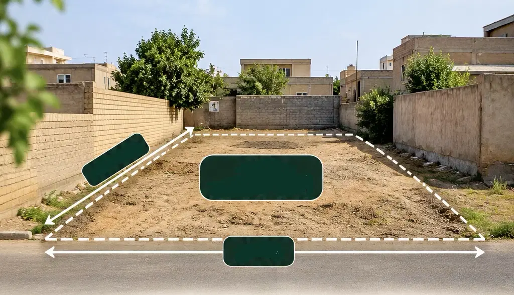 فروش زمین مسکونی با سند تک برگ