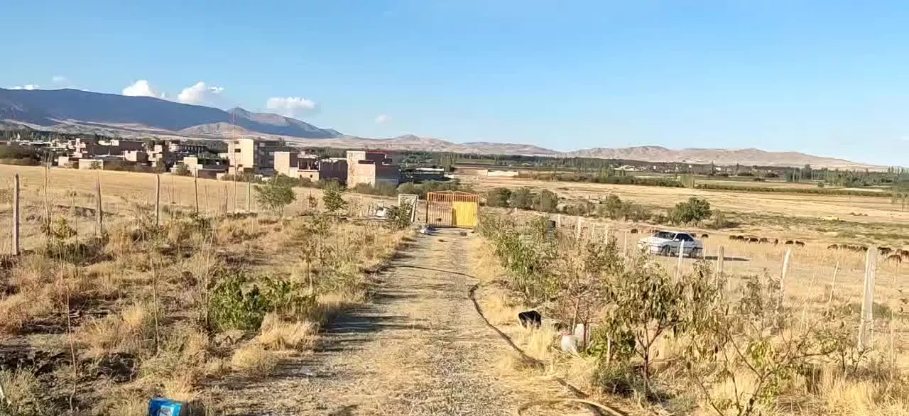 باغچه ورودی وردان با منظره عالی