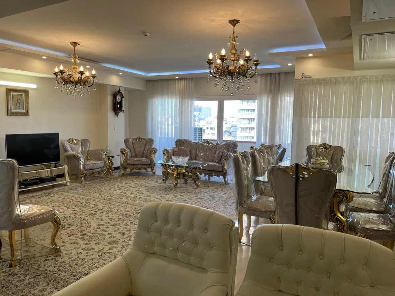 آپارتمان باغ زیار ۱۹۰ متر