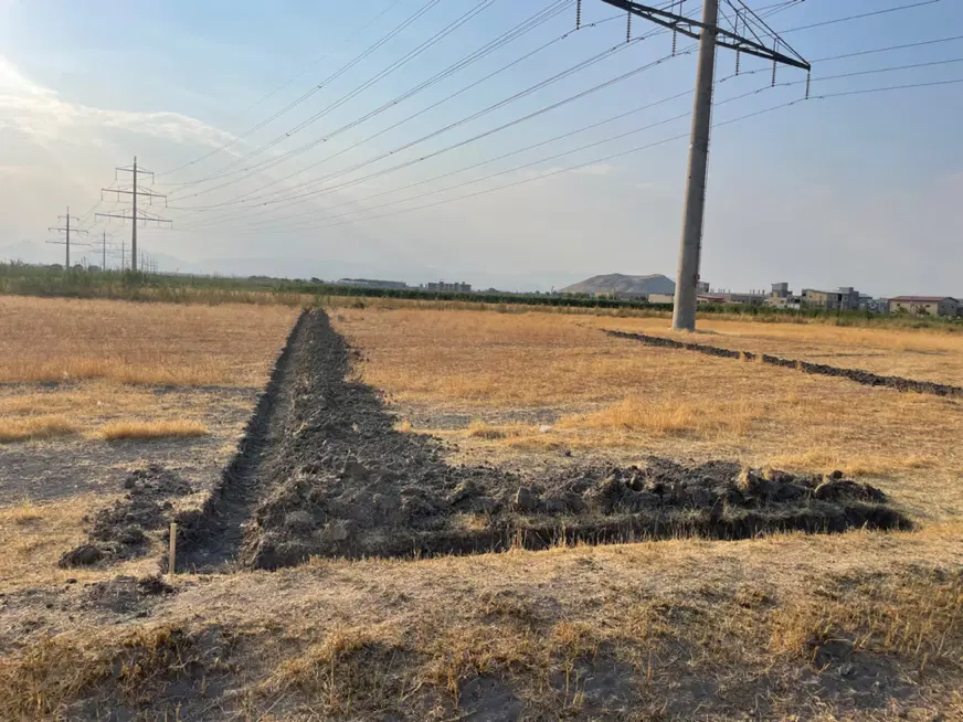زمین کشاورزی در روستای کچه باش