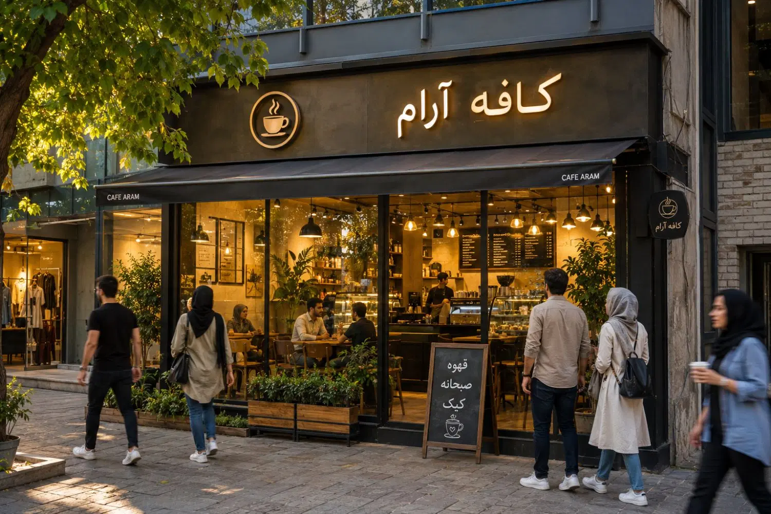 مغازه چهارراه برق طلاب