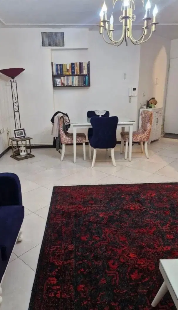 ۷۸متر __سالن پرده خور__ دوخواب تهرانسر