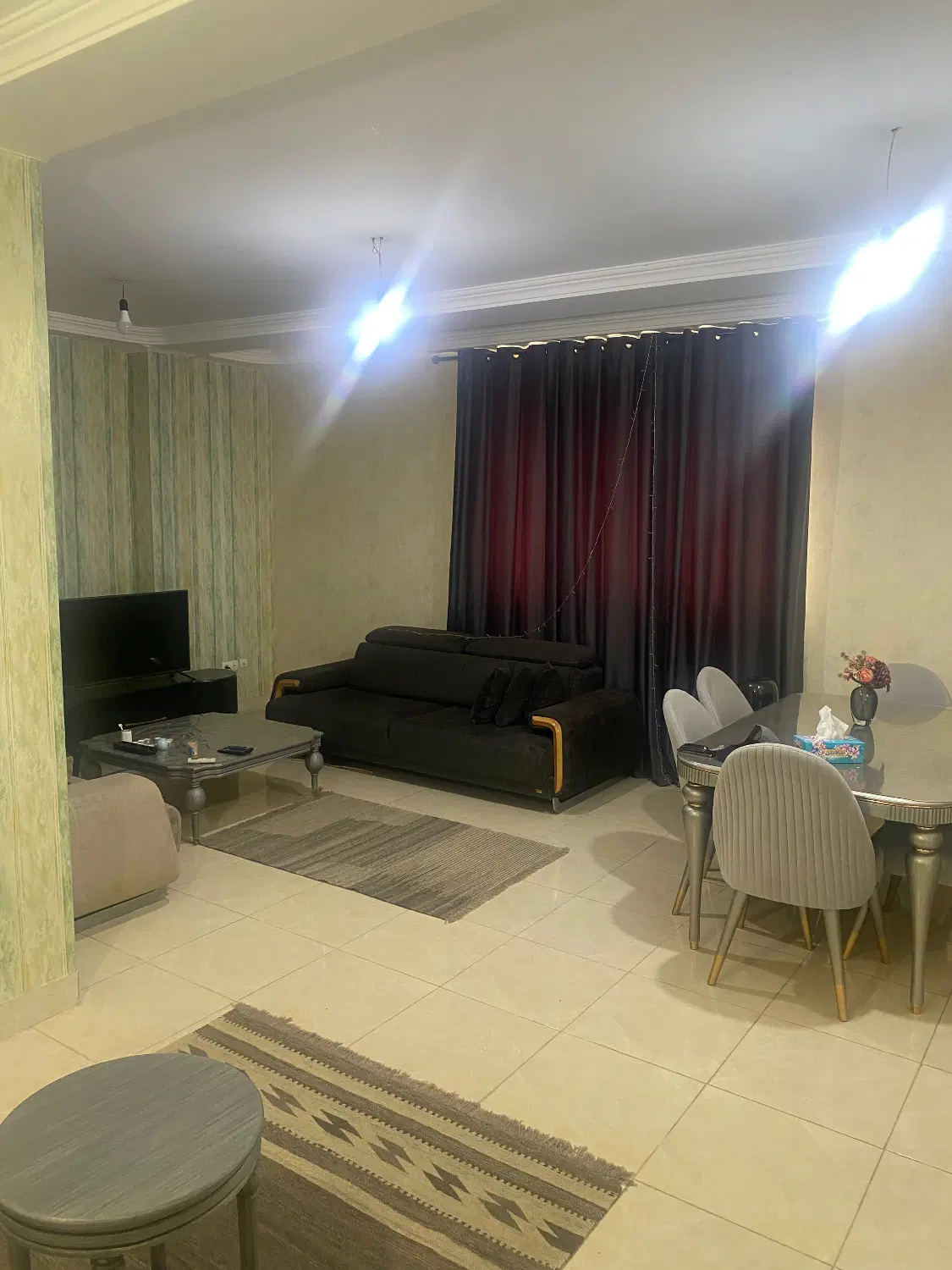 دو خواب۱۰۰ متری مبله گلشهر شمالی