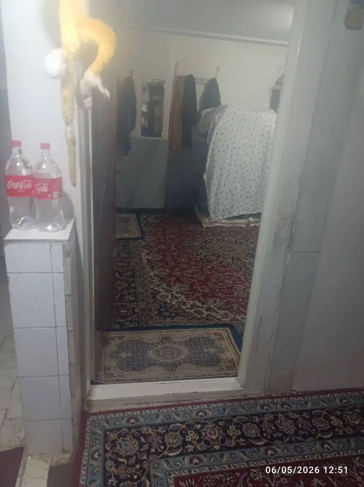80 متر زیر زمین مسکونی با نورگیر عالی