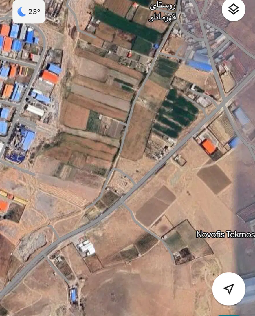 زمین کشاورزی قابل تبدیل به صنعتی