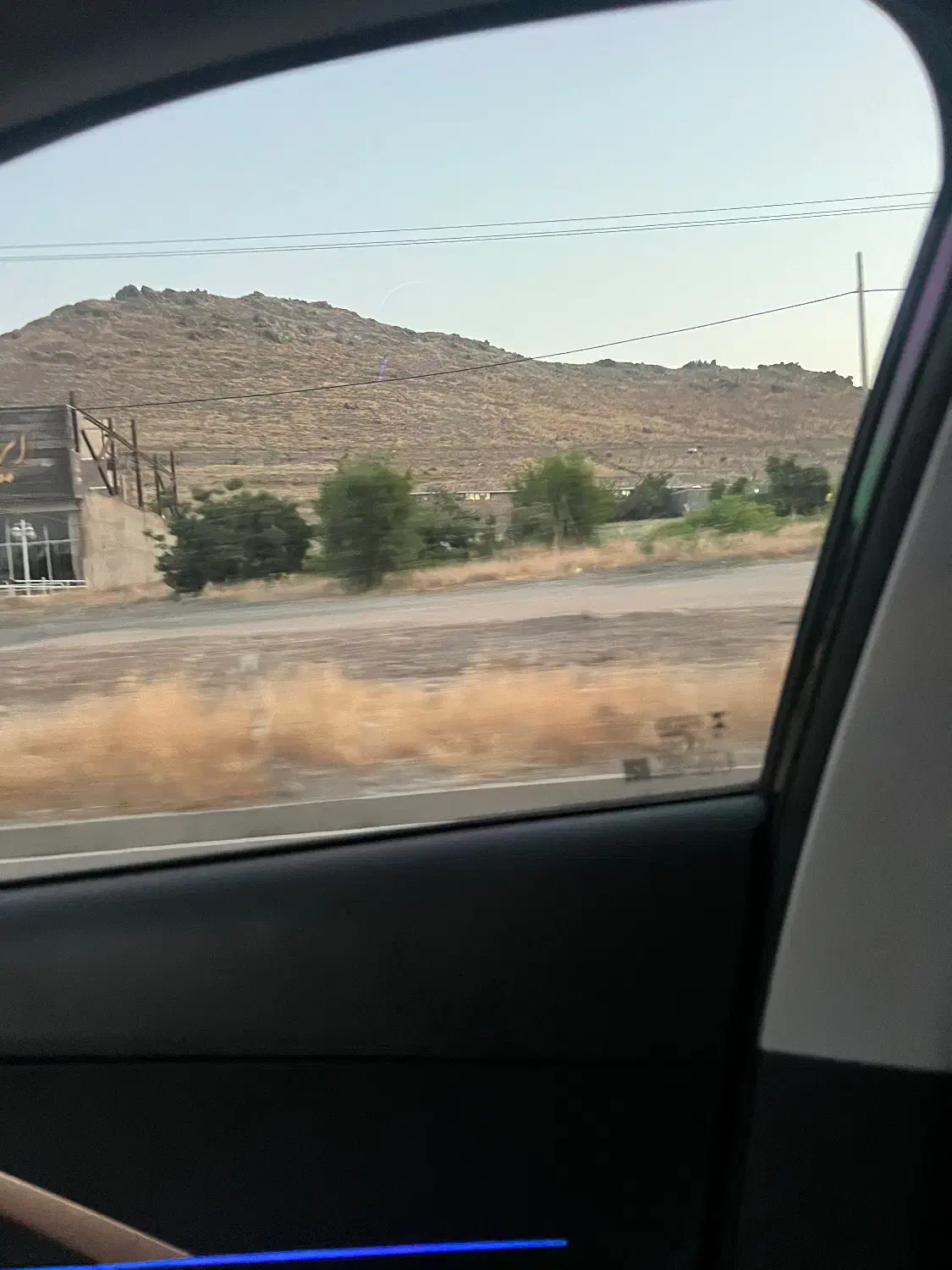 جاده سنتو روبروی نیروگاه توس