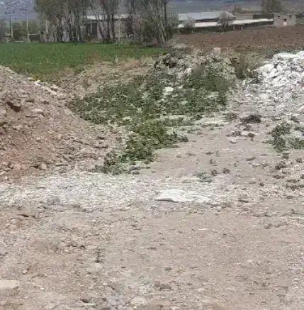زمین  روبروی بهشت زهرا