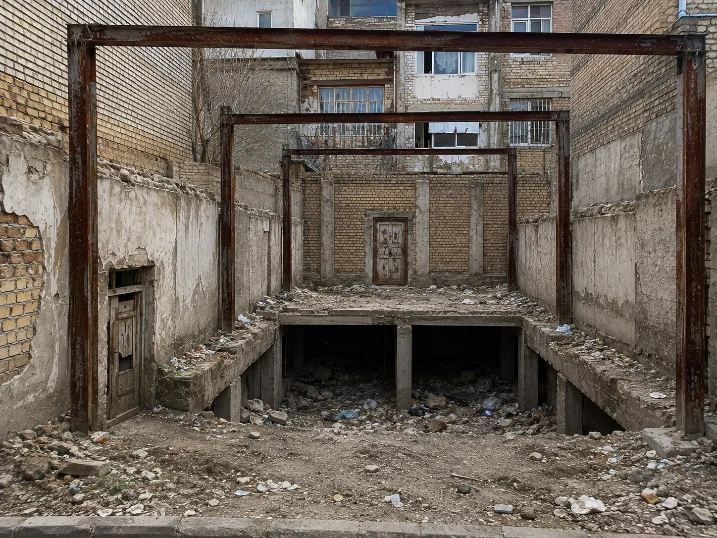 زمین در خیابان فلسطین