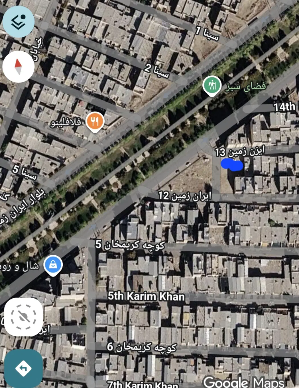فروش زمین گلدشت شرقی چهارباغ