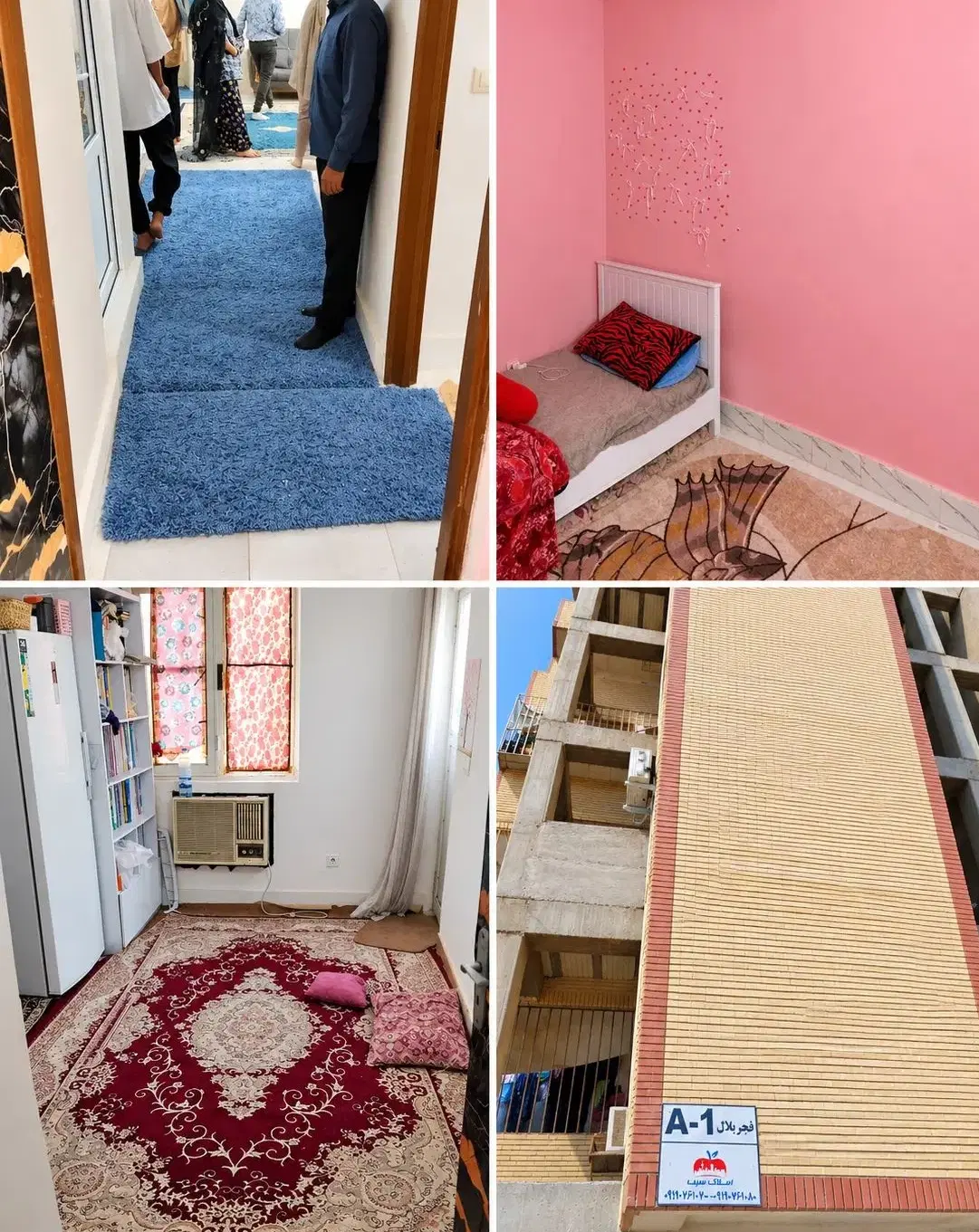 فروش آپارتمان مسکن مهر سه راه برغ 75متری 2خواب