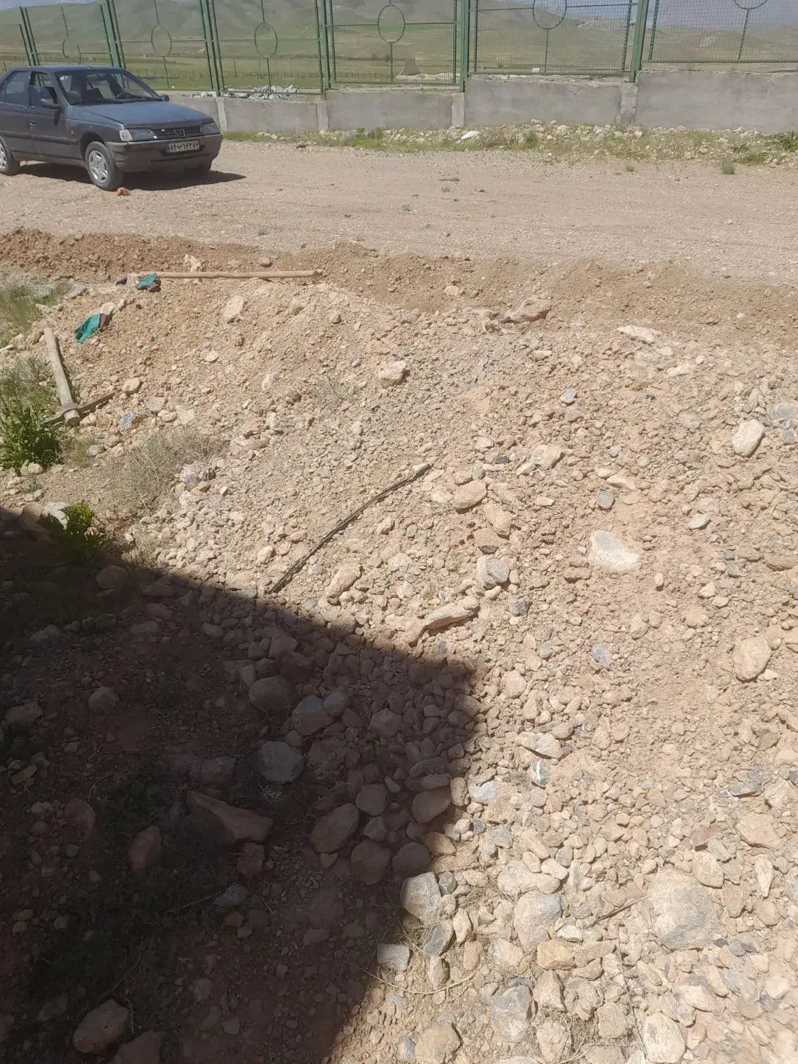 زمین مسکونی با غی