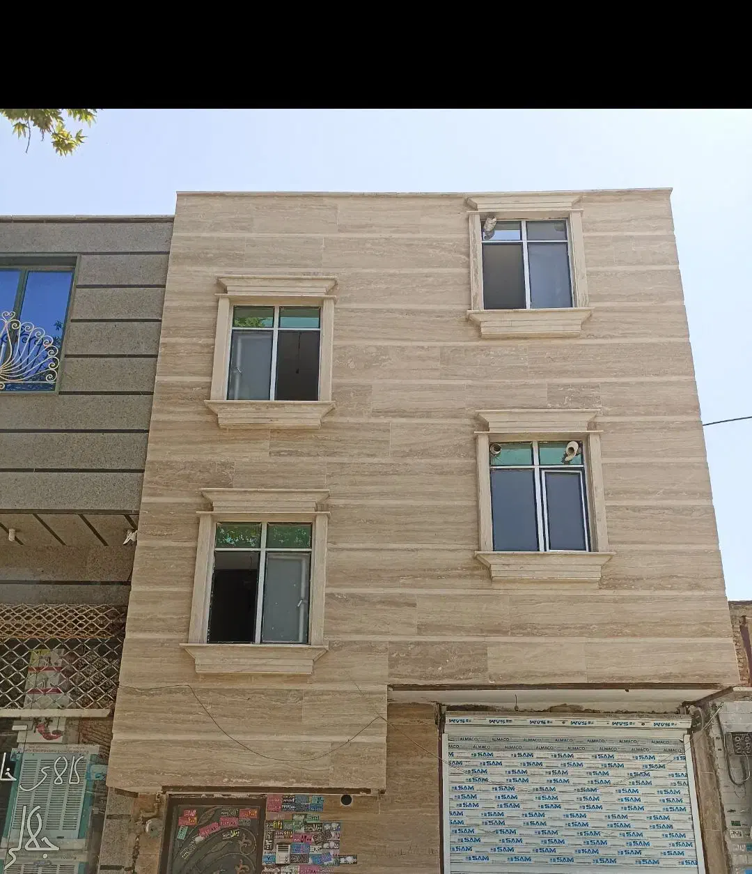 فروش ۳ طبقه شهرک مدرس خیابان رجایی