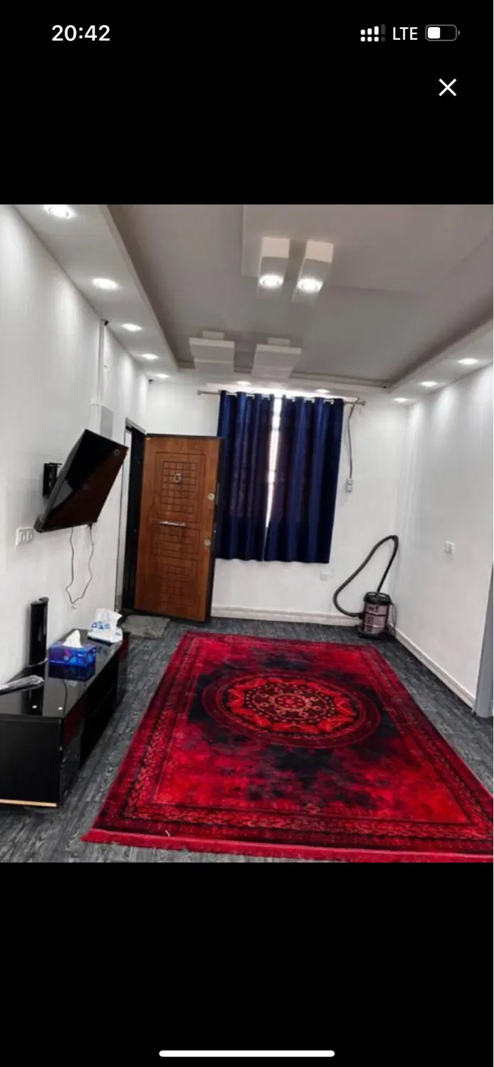 خانه مبله امکانات کامل دوتا کولر تخت خواب