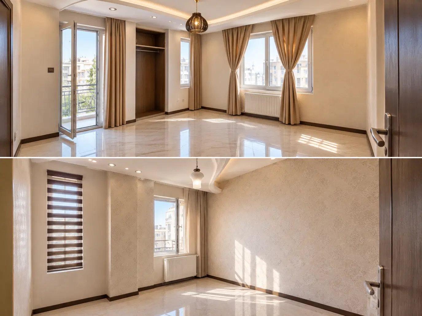 ۷۰ متر دوخواب جنت‌آباد مرکزی،  دو نبش،  تهاتر.