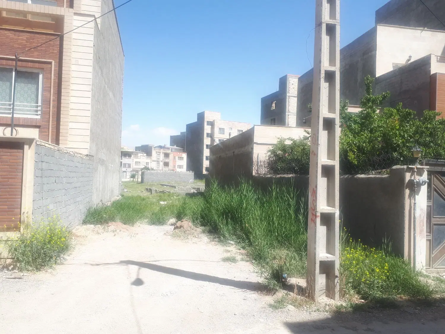 فروش زمین 202 متری فیروزکوه ، شهرک مخابرات