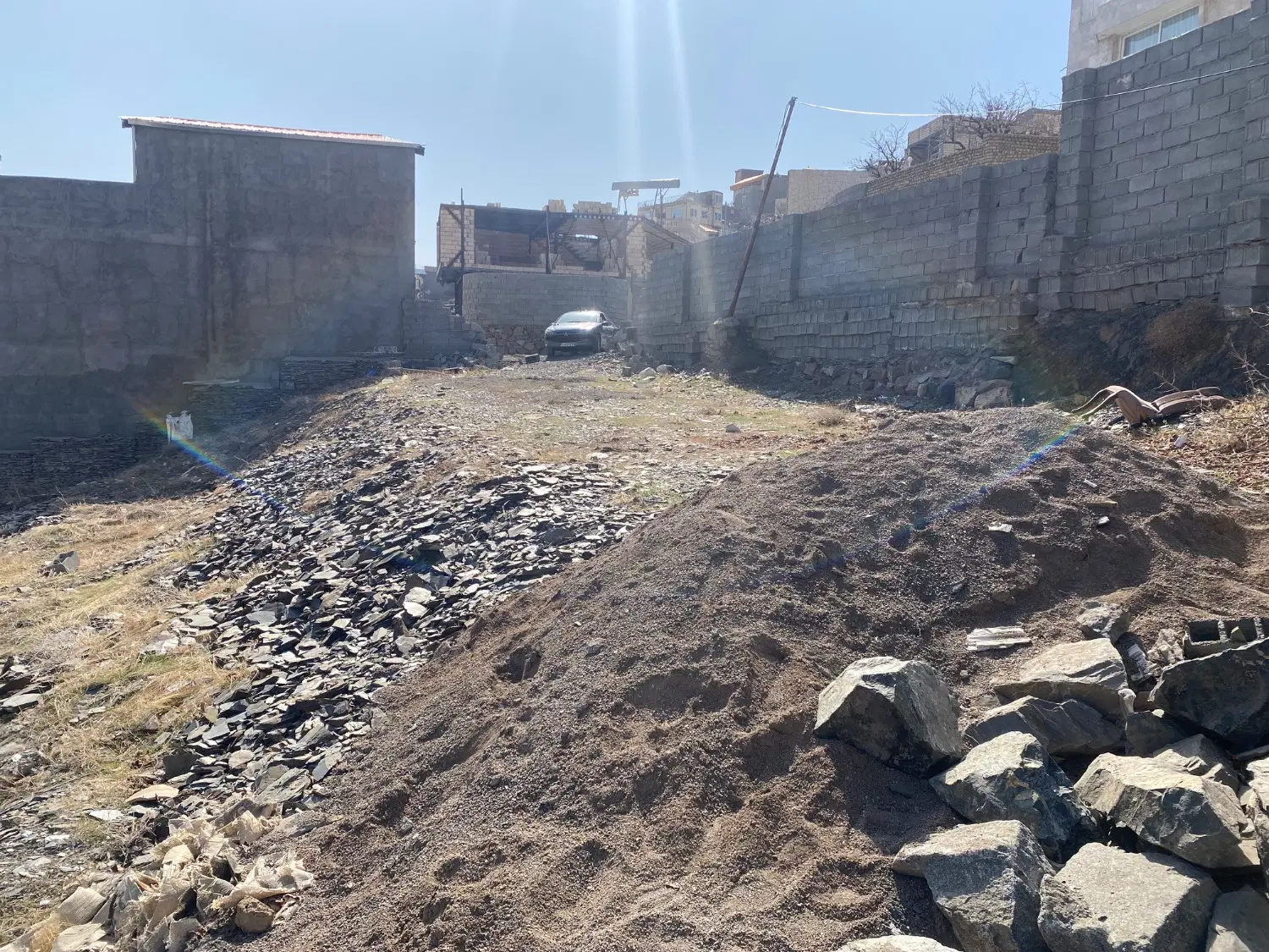 زمین در بهترین نقطه روستای مایان