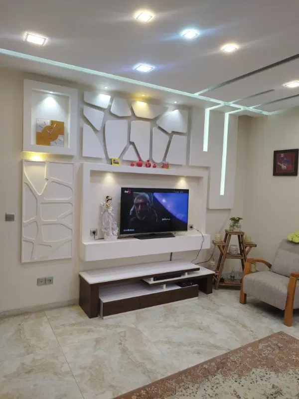 معالی اباد بر پزشکان همکف سه خوابه شمالی جنوبی