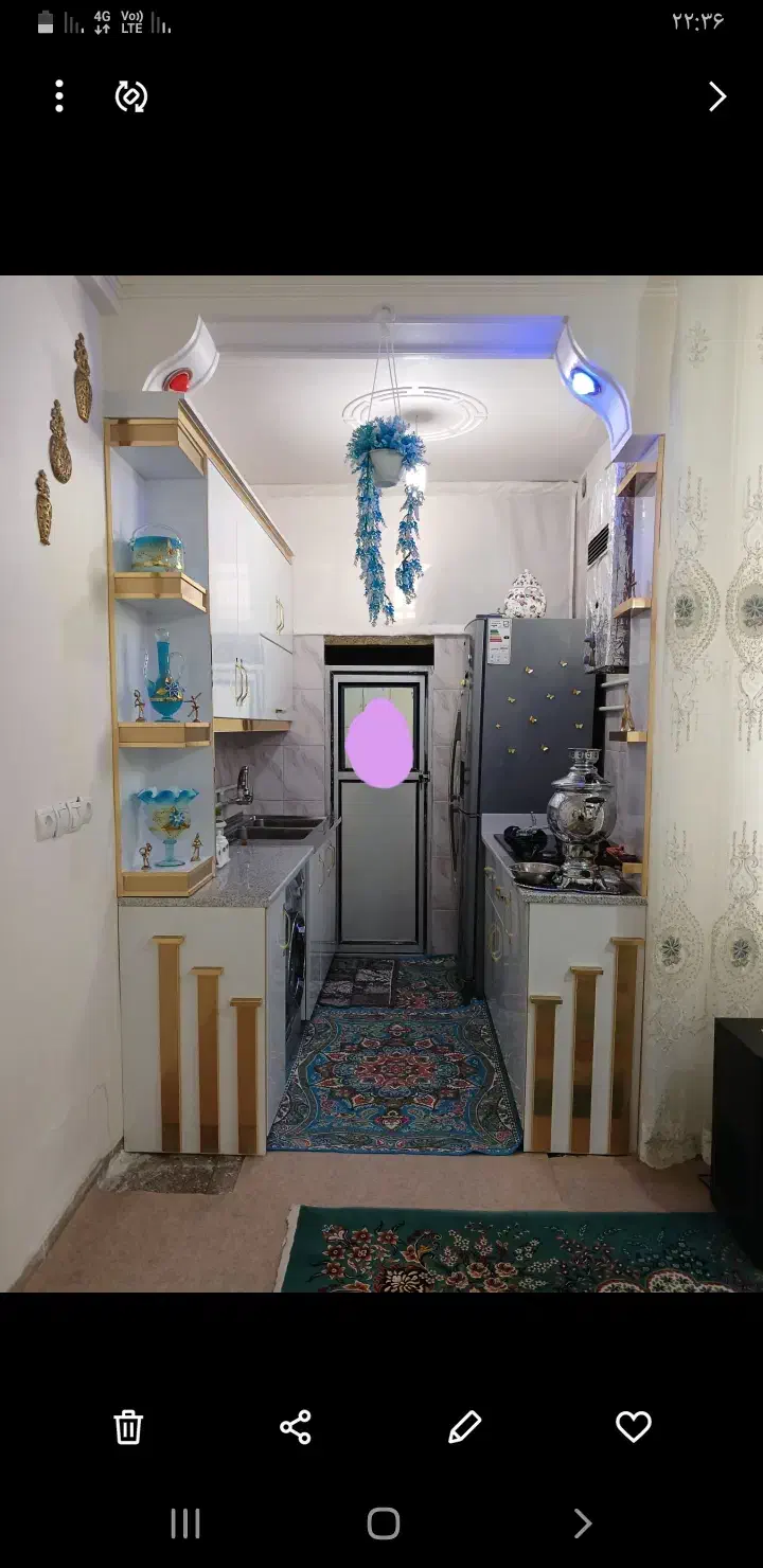 خانه ۶۰ متری خیابان قانی هشت متری شهید با هنر