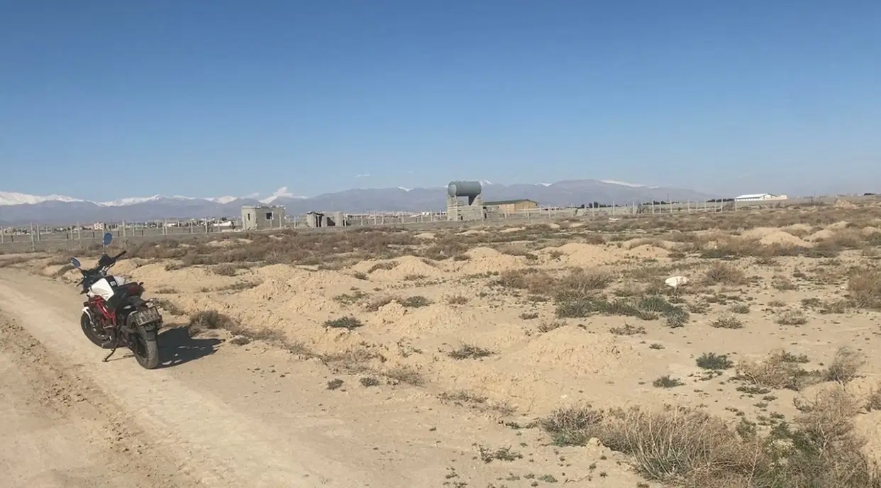 ۲۰۰۰ متر بر اصلی جا پی کنده ارغش آباد