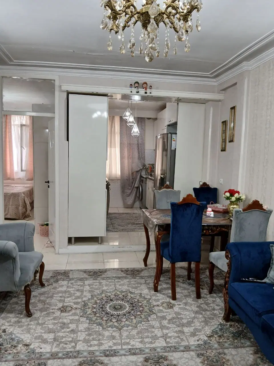 آپارتمان ۵۳ متری + بالکن + پارکینگ + انباری