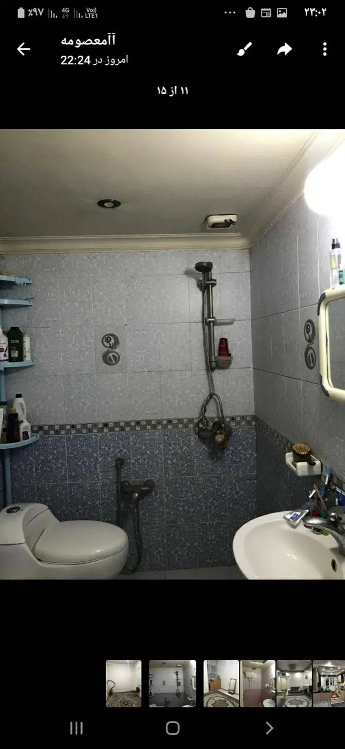۷۲متر دو خواب جنت اباد مرکزی