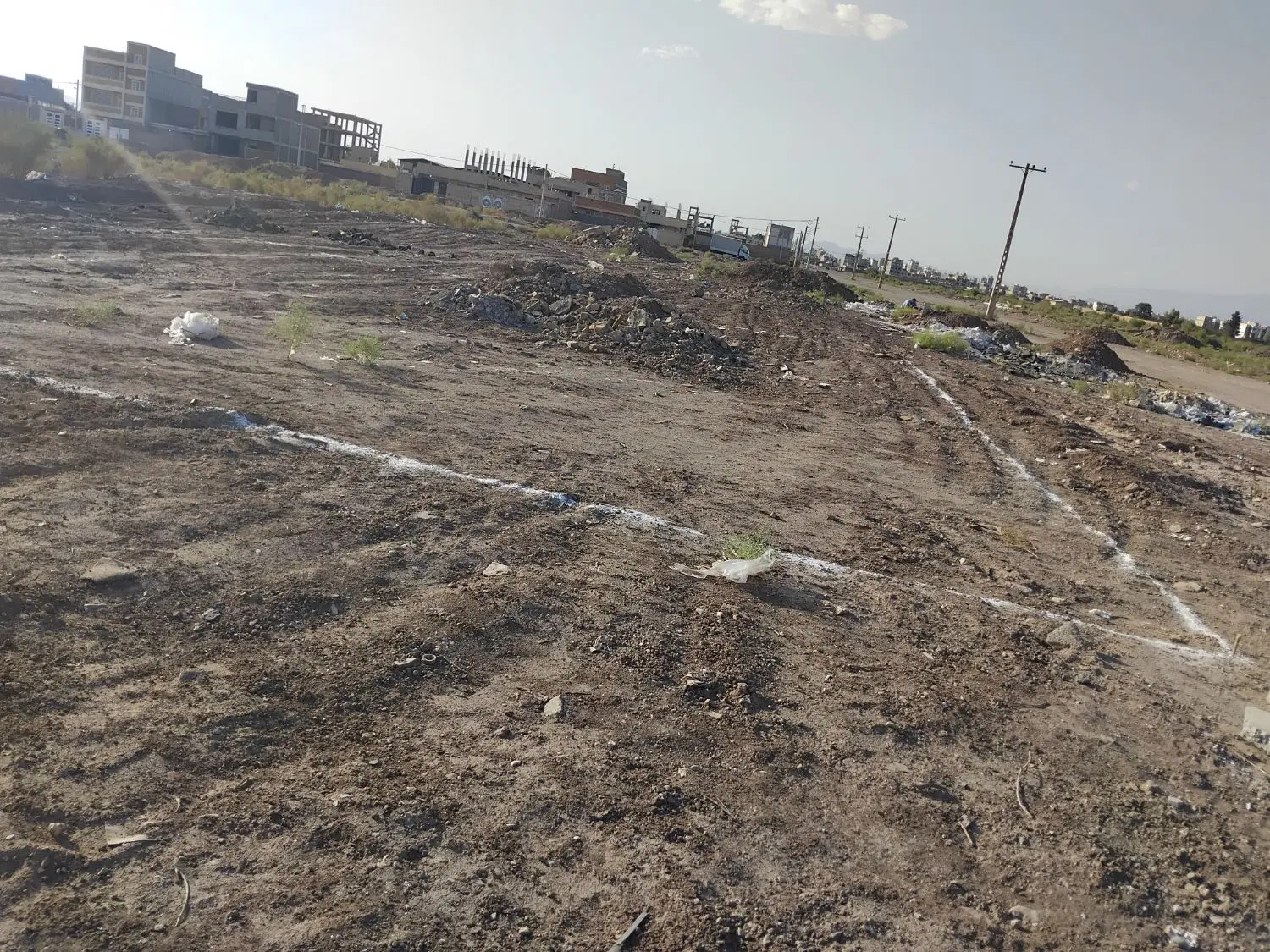 زمین تجاری قائم اباد حاجی اباد
