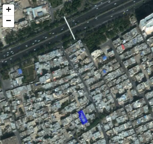 ۳۷۰ متر کلنگی محدوده پل چمران