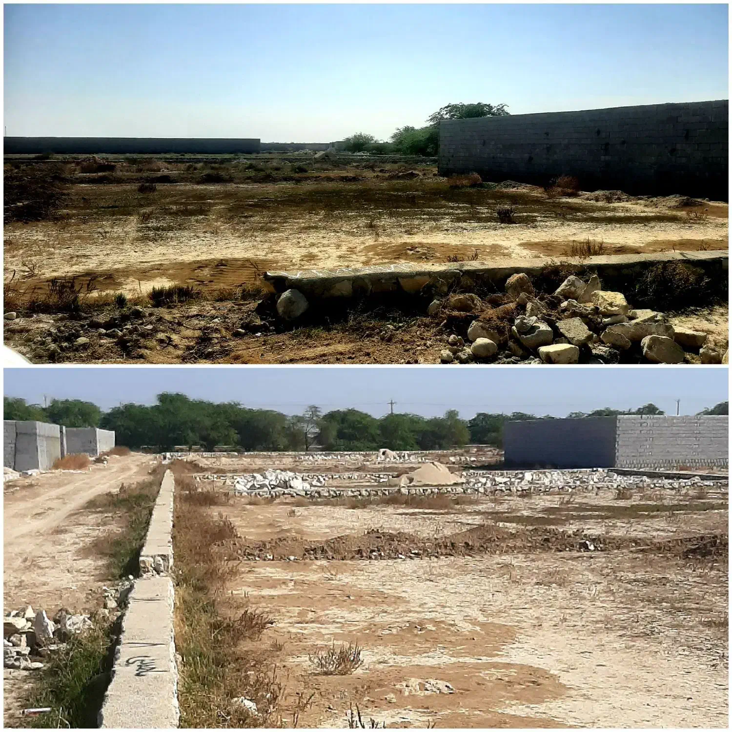 زمین 500  متری خیراندیش