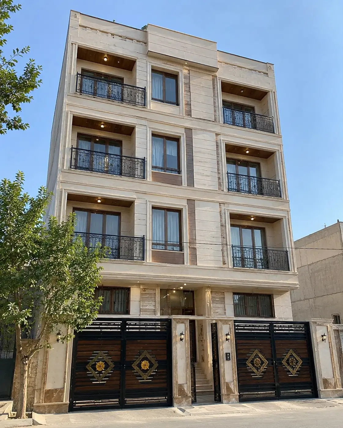 اپارتمان 85 متری خیابان مشکات