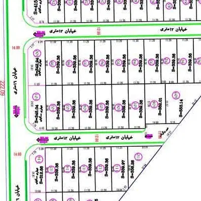 زمین مسکونی آپارتمانی
