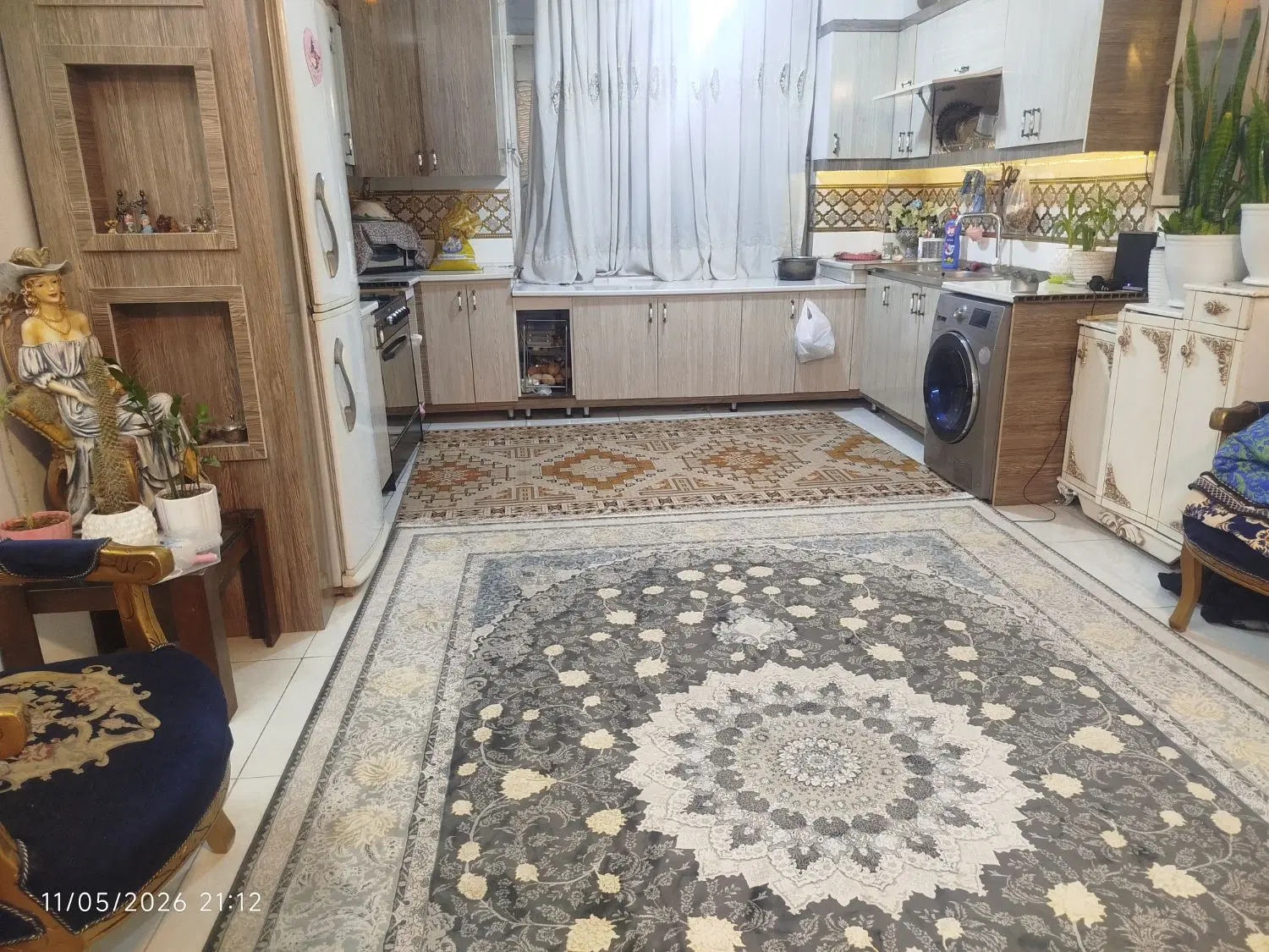 دو خواب طبقه اول .در باغون اباد