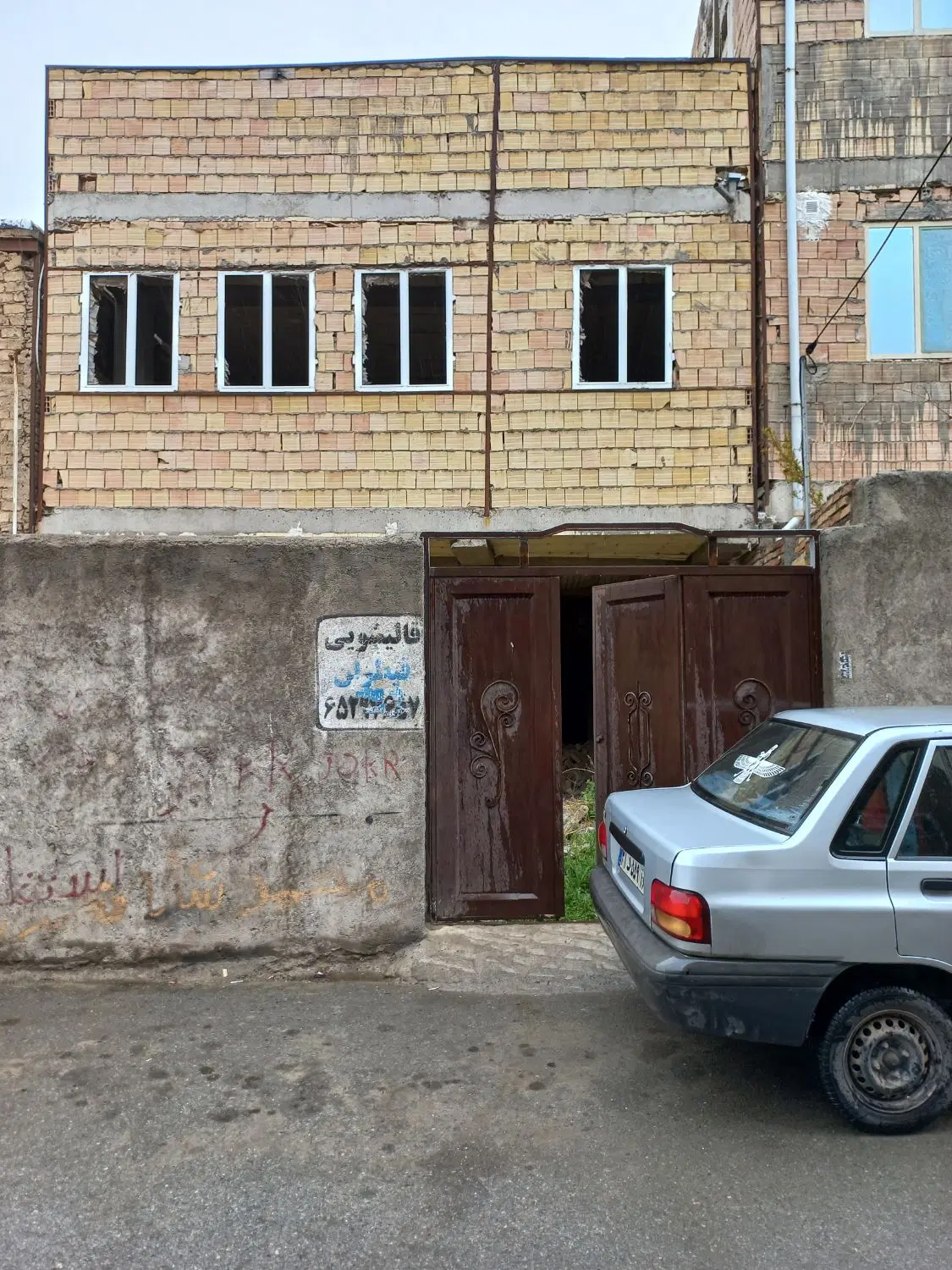 فروش ساختمان خوش ساخت نیمه کاره