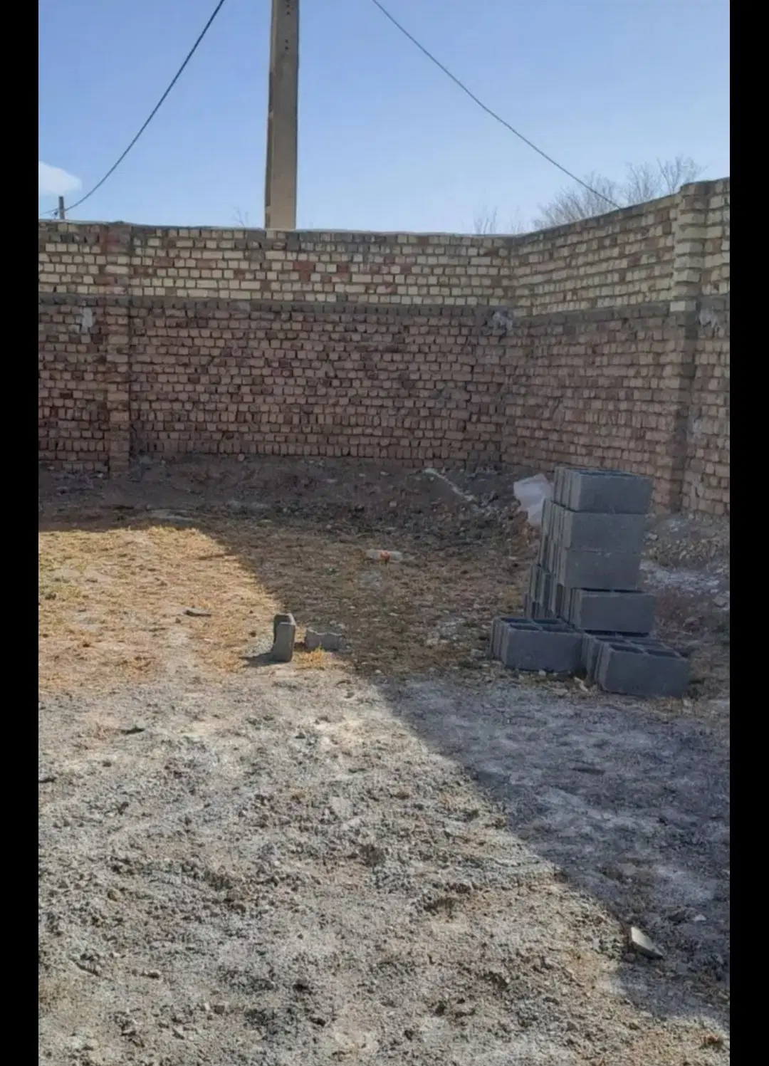 زمین چهار دیواری