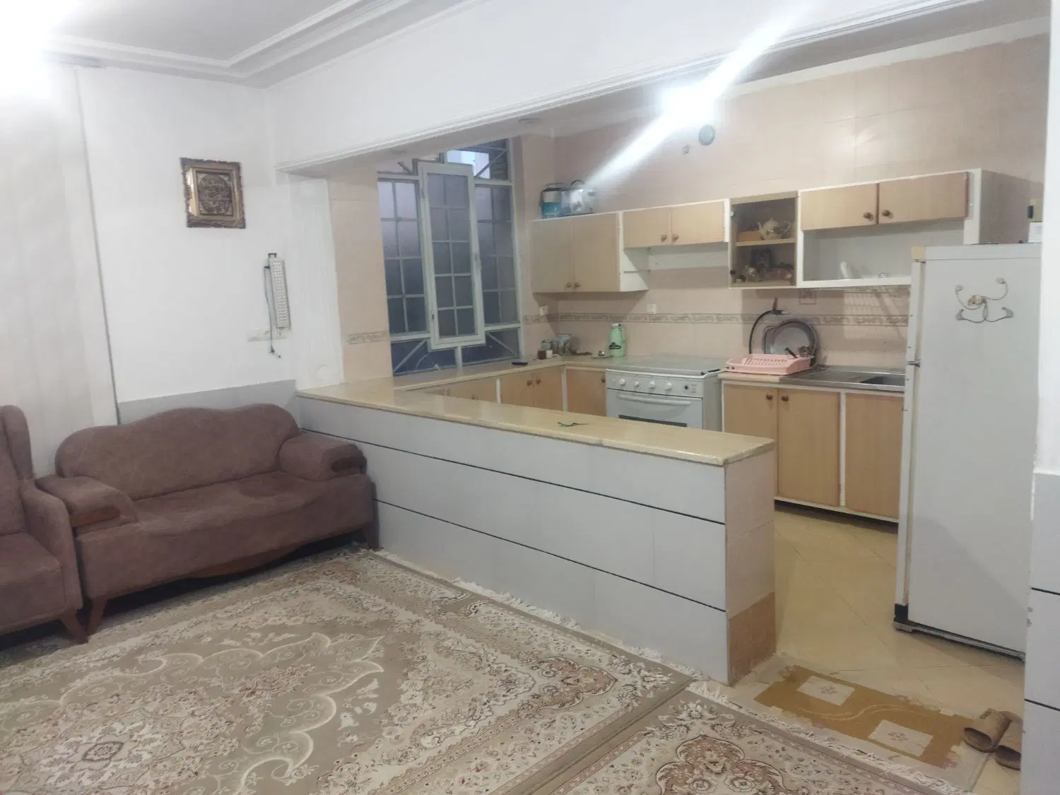 آپارتمان همکف روبرو بنیاد شهید