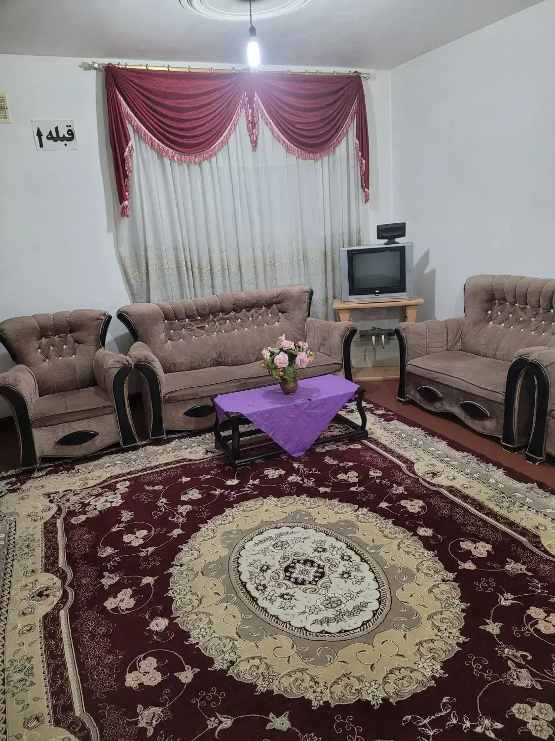 سویت آپارتمان دوخوابه تمام امکانات فول تخت دونفره