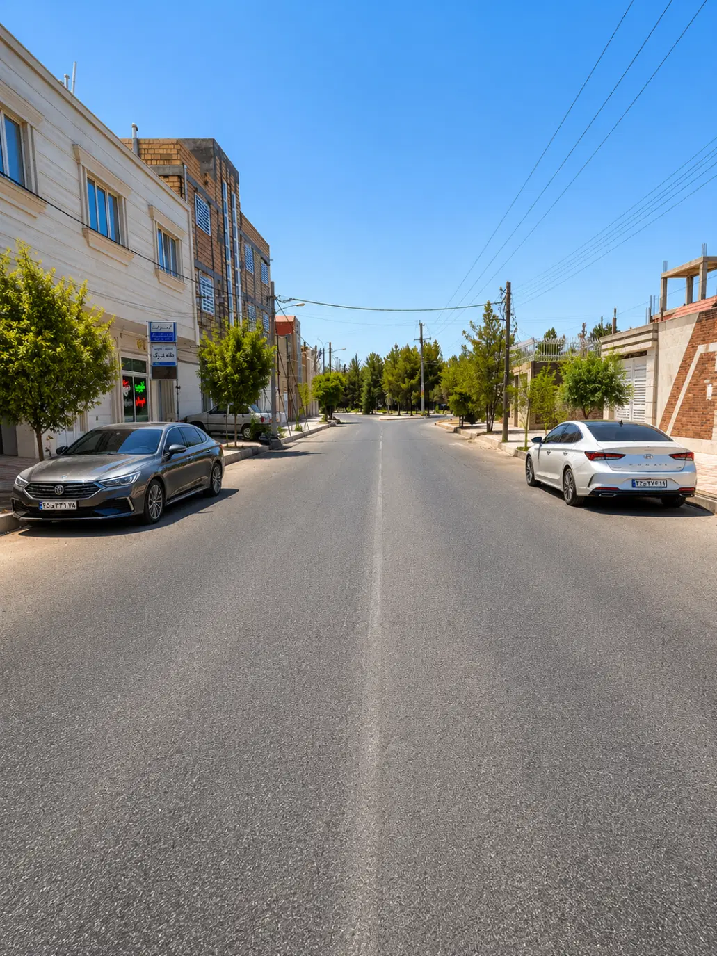 زمین آماده ساخت با پروانه. بهترین موقعیت رفسنجان